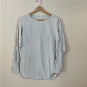 lululemon athletica Light teal Long Sleeve Sweater